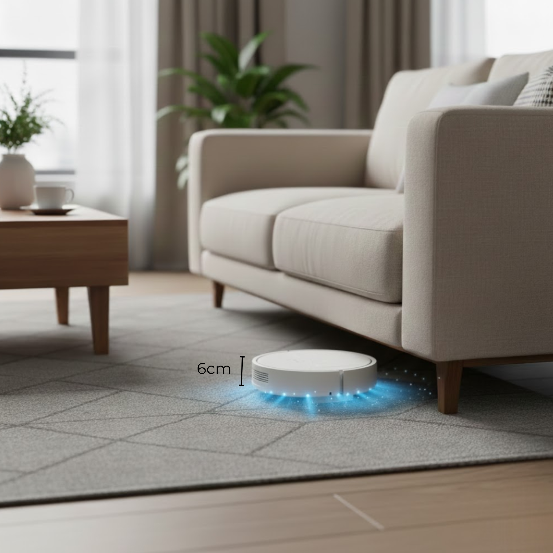 Mini Robot Aspirador |SMART|