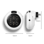 Calefactor termocerámico portátil con mando |WARM900|