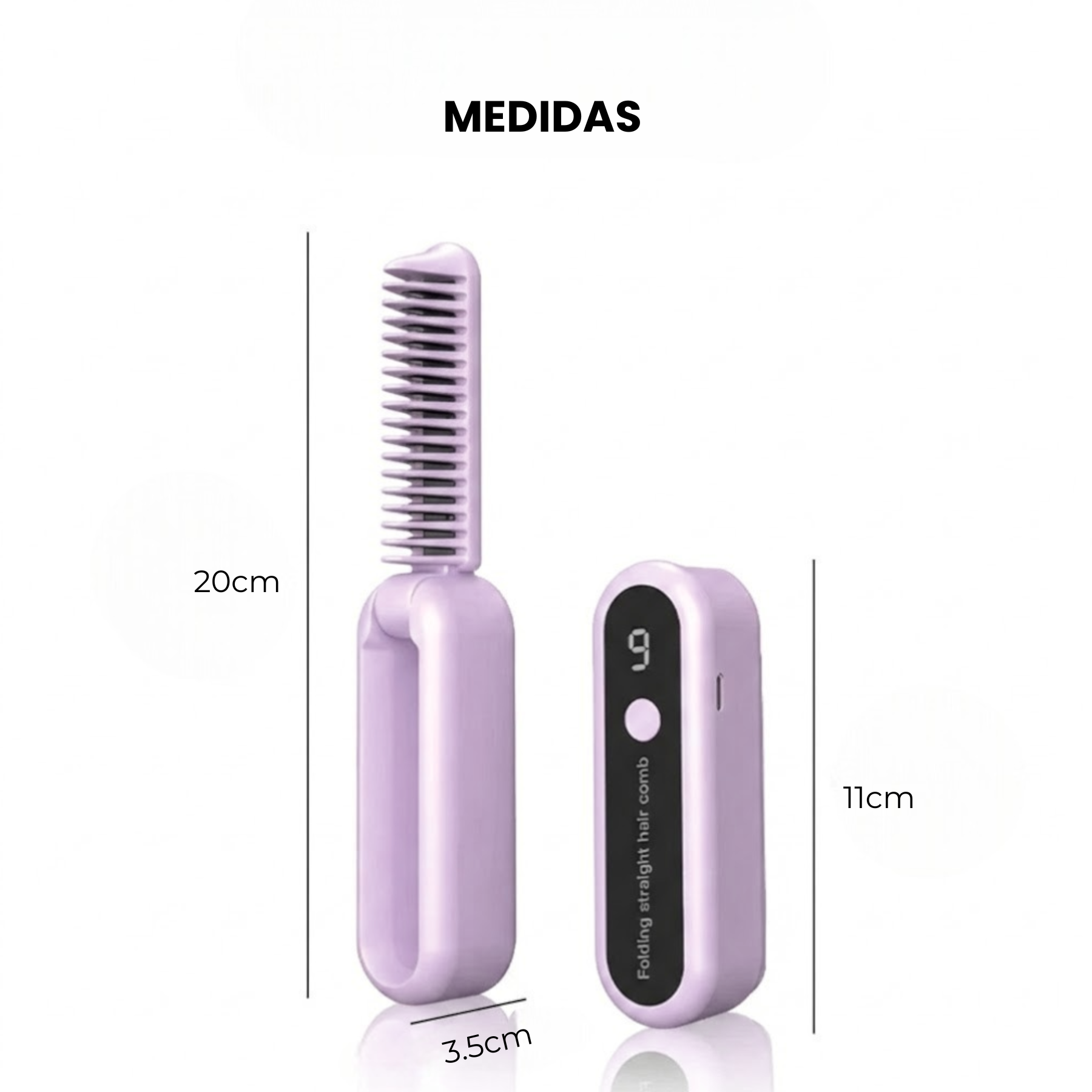 Peine Alisador Portátil Inalámbrico | LissGo |