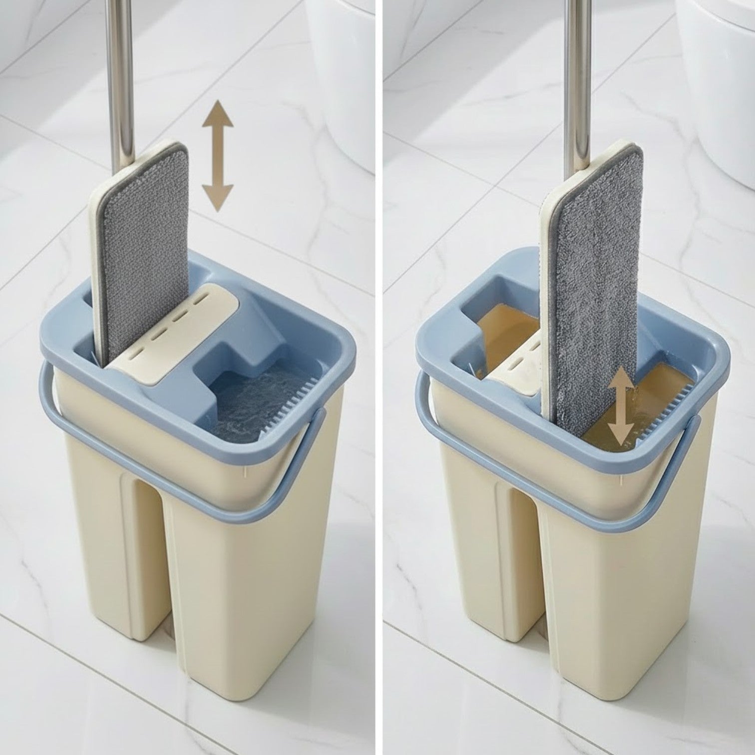 Mopa con cubo escurridor |MOPCLEAN|